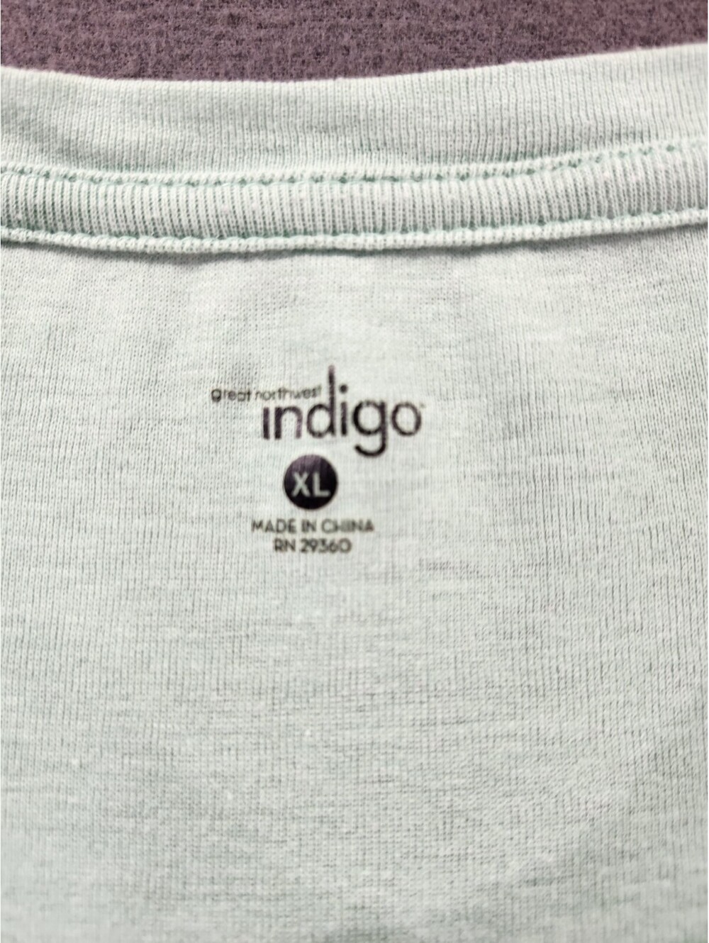 Indigo Women’s XL Regular 3-pack Solid Scoop Neck Tee Super Soft Sleepwear 075 - Picture 8 of 9